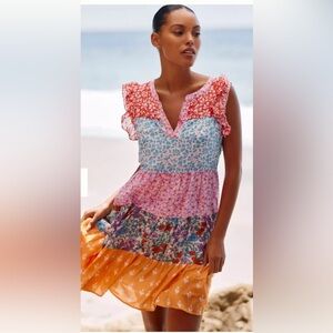 NWOT Roller Rabbit size XS Pippa dress in floral mix